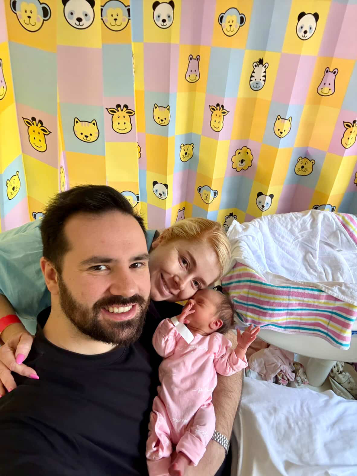 birth visualisation with new parents